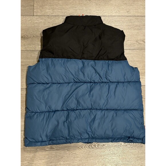 Peloton Aspen Puffer Vest Women's Size XXL Black and Blue Full Zip Insulated - Picture 6 of 8